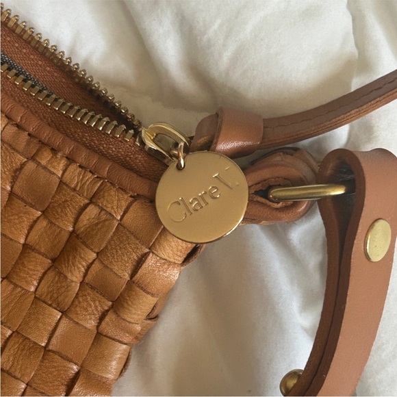 ❤️🔥Clare V - Tan Cuoio Petit Jeanne Bucket Bag - Picture 4 of 4